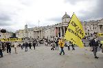 Лондон - Митинг за премахване на монархията