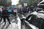 София - Протест срещу уличен ремонт в центъра