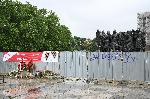 София - Солидарна България-цветя на паметник Съветска армия
