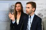 София-Пресконференция  на общинари от ПП-ДБ-СС