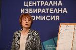 София - Брифинг на ЦИК-Росица Матева