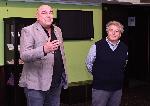 Калин Сърменов представи стенописа "Небесен театър" в Сатирата