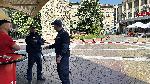 Хасково - Открити гранати на площад