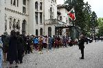 Дворец Врана - Траурната церемония за цар Фердинанд