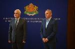 София - Министър и адмирал награждават треньора Илиан Илиев