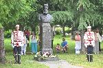 София - Церемония пред бюст-паметник Ботев -Борисова градина