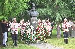 София - Церемония пред бюст-паметник Ботев -Борисова градина