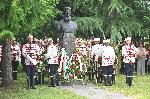 София - Церемония пред бюст-паметник Ботев -Борисова градина