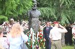 София - Церемония пред бюст-паметник Ботев -Борисова градина