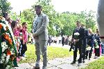 София - Церемония пред бюст-паметник Ботев -Борисова градина