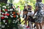 София - Церемония пред бюст-паметник Ботев -Борисова градина