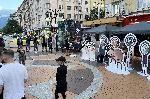 СОФИЯ - Европейски и парламентарни избори - Агитация на партия `Център` на Васил Божков