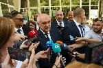 Бургас - Брифинг на Д.Главчев - Малко Търново