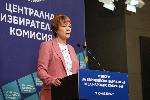 Брифинг на ЦИК във връзка с резултатите от вчерашните избори за народни представители и членове на Европейския парламент от Република България