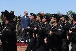 Варна - Президентът на учение със стрелби
