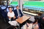 София – Представяне на новозакупените немски вагони за БДЖ