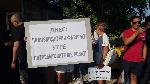 с.Ясен - Протест на собственици на фотоволтаици