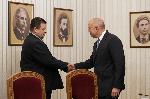 Президентът Румен Радев прие "Величие" на консултация за съставяне на кабинет