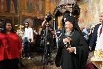 София - Посрещане на Вселенския патриарх Вартоломей в храм "Св.Неделя"