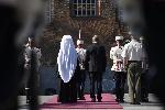 София - Ритуал пред паметника на Незайния воин - президент и патриарх Даниил