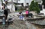 Бургас - Роми в градски шадраван