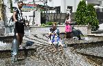 Бургас - Роми в градски шадраван