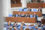 София - Народно събрание - гласуват проектокабинет ГЕРБ-СДС