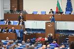 София - Народно събрание - гласуват проектокабинет ГЕРБ-СДС