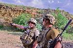 Украйна - Миколаив - Военно учение - Тренировка на на 88-ми батальон на 35-та бригада на Морската пехота