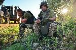Украйна - Миколаив - Военно учение - Тренировка на на 88-ми батальон на 35-та бригада на Морската пехота