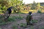 Украйна - Миколаив - Военно учение - Тренировка на на 88-ми батальон на 35-та бригада на Морската пехота