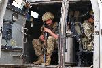 Украйна - Миколаив - Военно учение - Тренировка на на 88-ми батальон на 35-та бригада на Морската пехота