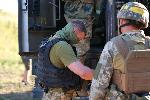 Украйна - Миколаив - Военно учение - Тренировка на на 88-ми батальон на 35-та бригада на Морската пехота