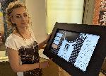 Интерактивен киоск помага на посетителите в Регионалния исторически музей в Плевен да се докоснат до неповторимата Катя Попова