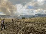 Бургас - Пожар над кв.Банево