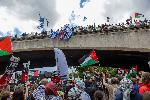 Лондон - Протест в подкрепа на палестинците