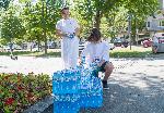 София- БЧК раздава вода заради горещините