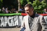 София - Протест пред Столична община - срещу чалгата и за войнишки паметник