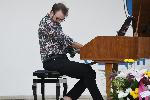 Бургас - Концерт-полски музикант с велосипед