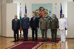 Президентът Румен Радев удостои с висше офицерско звание четирима български военнослужещи