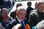 София - Тренировъчен полет на президента