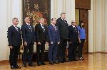 София - Румен Радев - награждаване - национален волейболен отбор за жени до 18 години