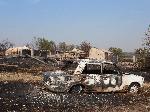 Свиленград - последствия от пожара в Сакар - с.Равна гора и с.Левка