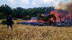 Ивайловград - Пожар до село Свирачи