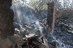 Село Воден е обезлюдено, все още хората не могат да се завърнат и видят пораженията от опустошителния пожар