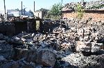 Ямбол - село Воден - последствията от пожара