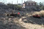 Ямбол - село Воден - последствията от пожара