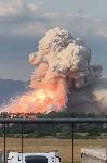 София – Елин Пелин - Взривове и пожар в склад за фойерверки