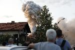 София – Елин Пелин - Взривове и пожар в склад за фойерверки