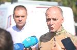 Изявление на комисар Кирил Желев от СОБТ- военни хеликопетри обливат склада и района на взрива край гара Елин Пелин